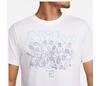 Nike Court Dri-Fit Graphic Tee (M) (White)