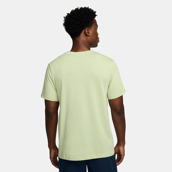 Nike Court Dri-Fit Graphic Tee (M) (Olive)