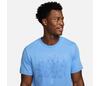 Nike Court Dri-Fit Graphic Tee (M) (University Blue)