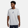 Nike Court Dri-Fit Tennis Graphic Tee (M) (Grey)