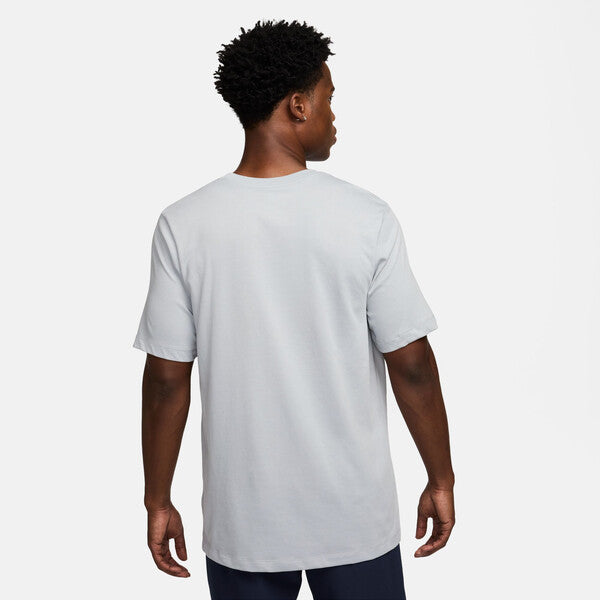 Nike Court Dri-Fit Tennis Graphic Tee (M) (Grey)