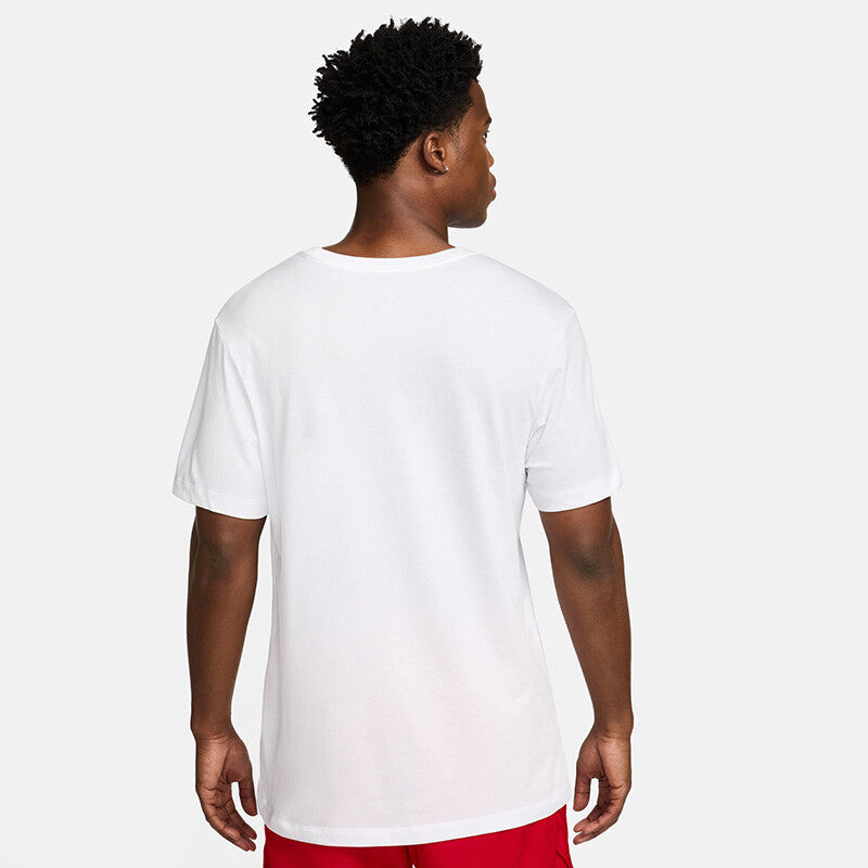 Nike Court Dri-Fit Tennis Graphic Tee (M) (White)