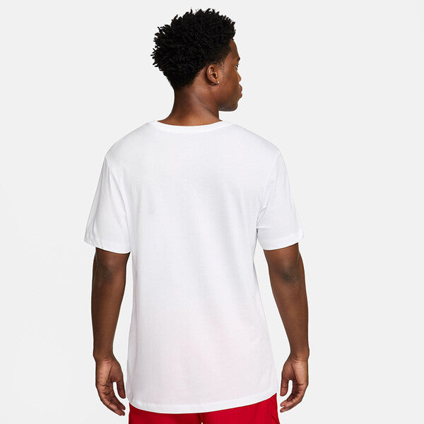 Nike Court Dri-Fit Tennis Graphic Tee (M) (White)