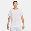 Nike Court Heritage Short Sleeve Top (M) (White) Nike