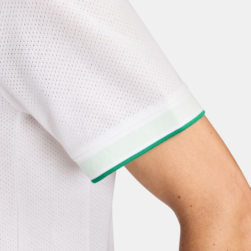 Nike Court Heritage Short Sleeve Top (M) (White) Nike