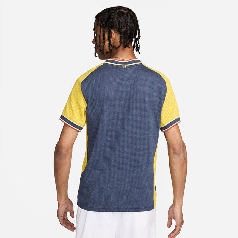 Nike Court Heritage Short Sleeve Top (M) (Thunder Blue) Nike
