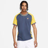 Nike Court Heritage Short Sleeve Top (M) (Thunder Blue) Nike