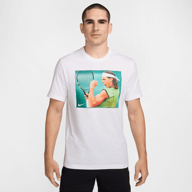 Nike Rafa Celebration Tee (M) (White)