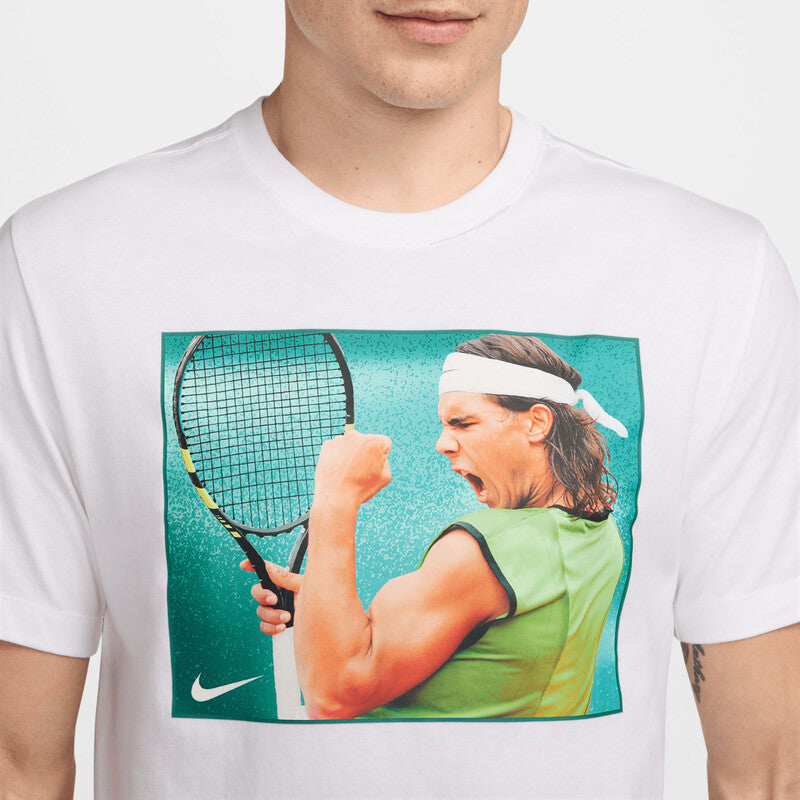Nike Rafa Celebration Tee (M) (White)