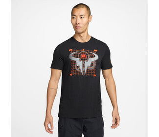 Nike Court Dri-Fit Rafa Tee (M) (Black)
