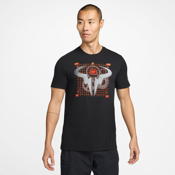 Nike Court Dri-Fit Rafa Tee (M) (Black)