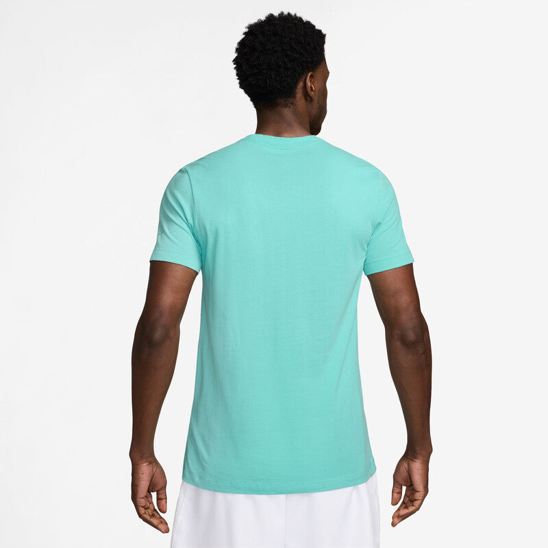 Nike Court Dri-Fit Rafa Tee (M) (Green Frost)