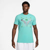 Nike Court Dri-Fit Rafa Tee (M) (Green Frost)