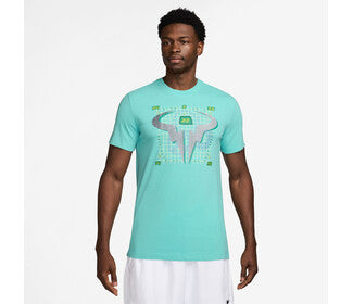Nike Court Dri-Fit Rafa Tee (M) (Green Frost)