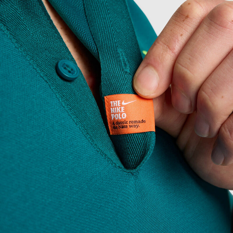 The Nike Polo Rafa Slim (M) (Geode Teal)