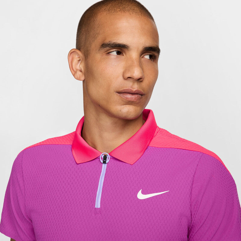 Nike Court Advantage Slam Ny Polo (M) (Hot Fuchsia)