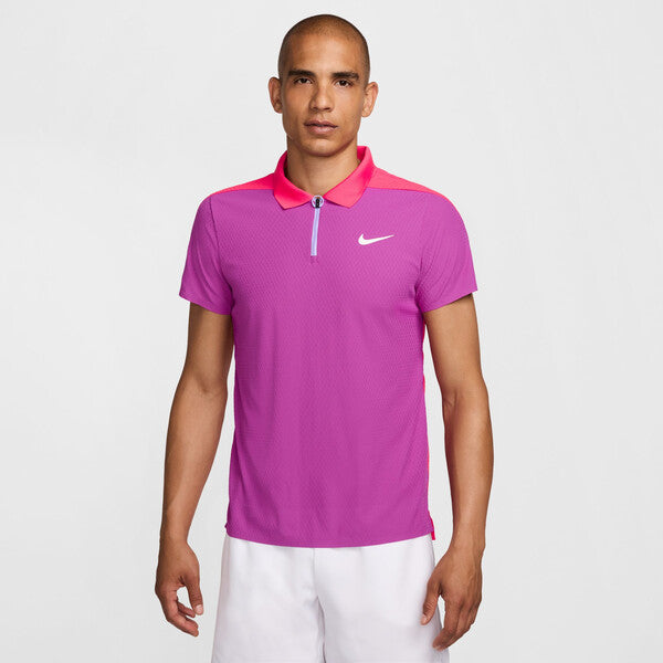 Nike Court Advantage Slam Ny Polo (M) (Hot Fuchsia)