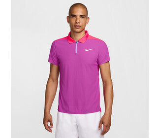 Nike Court Advantage Slam Ny Polo (M) (Hot Fuchsia)