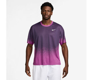 Nike Court Slam Wildcard Ny Printed Top (M) (Hot Fuchsia)