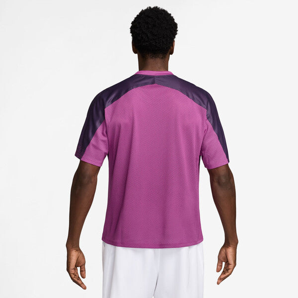 Nike Court Slam Wildcard Ny Printed Top (M) (Hot Fuchsia)
