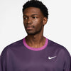 Nike Court Slam Wildcard Ny Printed Top (M) (Hot Fuchsia)