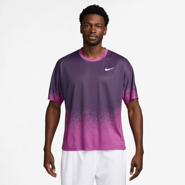 Nike Court Slam Wildcard Ny Printed Top (M) (Hot Fuchsia)
