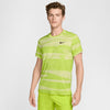 Nike Court Advantage Printed Top (M) (Life Lime)