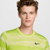Nike Court Advantage Printed Top (M) (Life Lime)