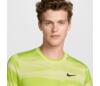 Nike Court Advantage Printed Top (M) (Life Lime)