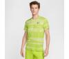 Nike Court Advantage Printed Top (M) (Life Lime)