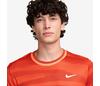 Nike Court Advantage Printed Top (M) (Orange)