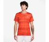 Nike Court Advantage Printed Top (M) (Orange)