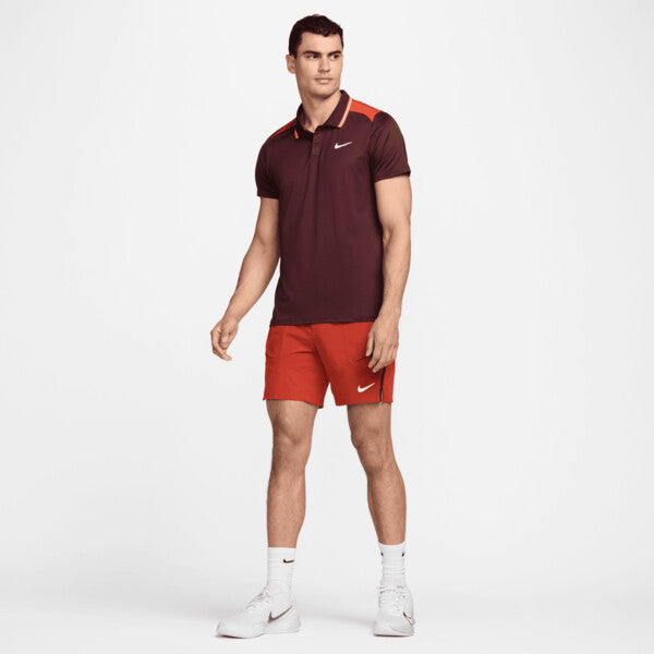 Nike Court Advantage Polo (M) (Burgundy Crush)