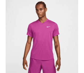 Nike Court Dri-Fit Victory Top (M) (Hot Fuchsia)
