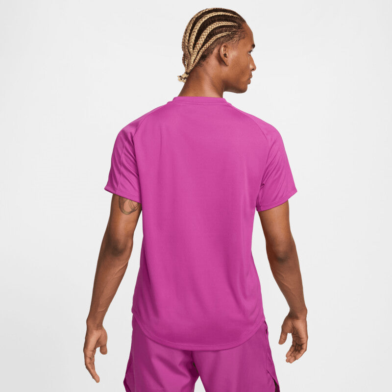 Nike Court Dri-Fit Victory Top (M) (Hot Fuchsia)