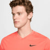 Nike Court Dri-Fit Victory Top (M) (Lt Wild Mango)