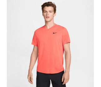Nike Court Dri-Fit Victory Top (M) (Lt Wild Mango)