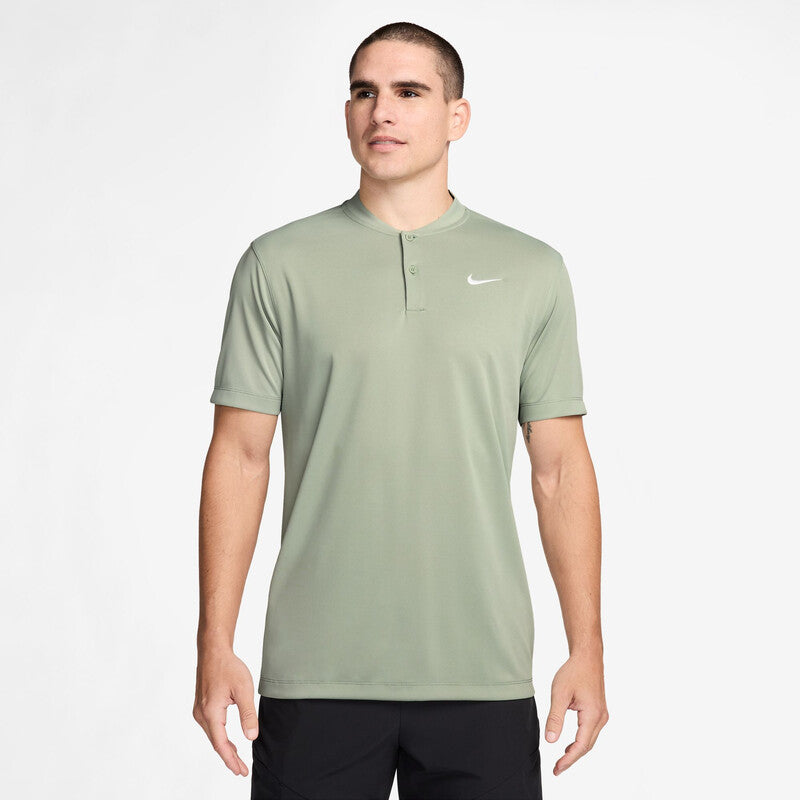 Nike Court Dri-Fit Blade Solid Polo (M) (Jade Horizon)