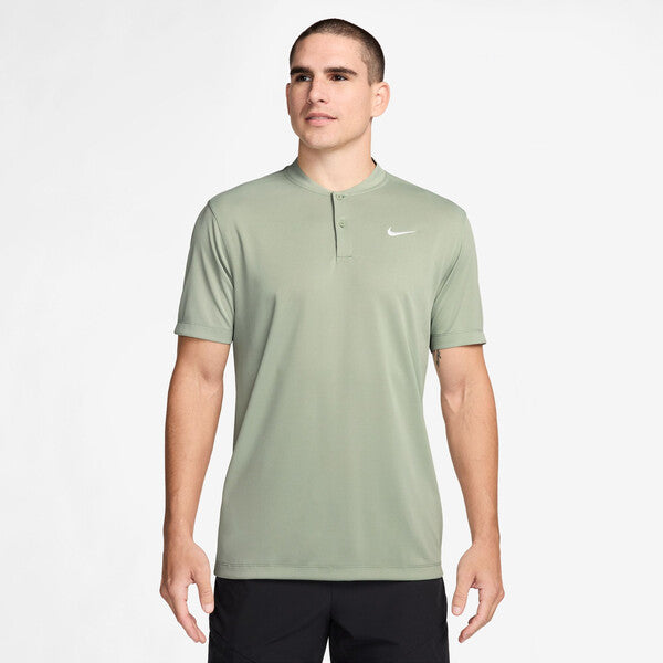 Nike Court Dri-Fit Blade Solid Polo (M) (Jade Horizon)