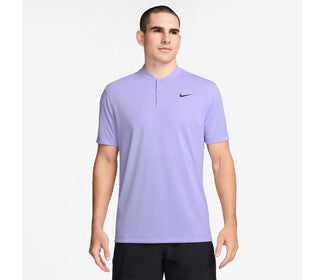 Nike Court Dri-Fit Blade Solid Polo (M) (Purple Pulse)