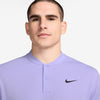 Nike Court Dri-Fit Blade Solid Polo (M) (Purple Pulse)