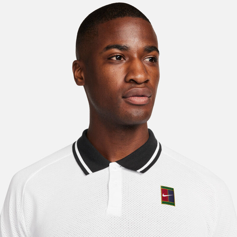 Nike Court Heritage Polo (M) (White)