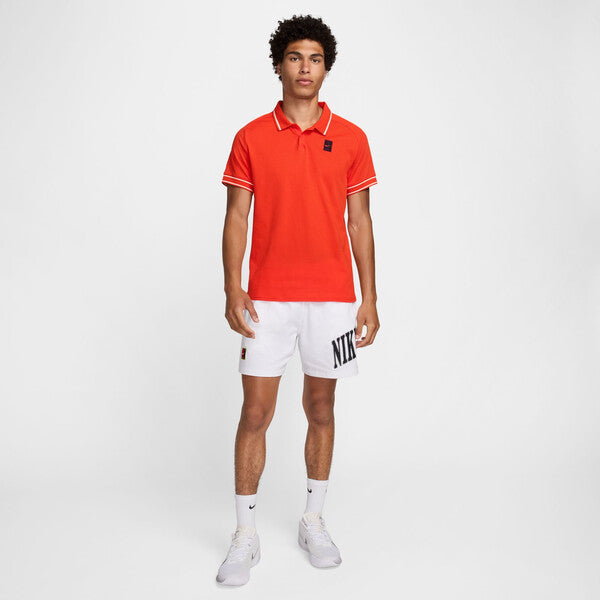 Nike Court Heritage Polo (M) (Picante Red)