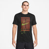 Nike Court Heritage Graphic Tee (M) (Black)