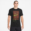 Nike Court Heritage Graphic Tee (M) (Black)