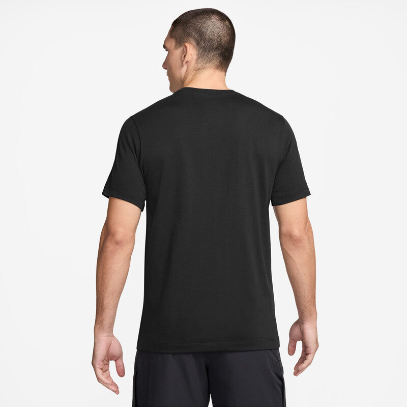 Nike Court Heritage Graphic Tee (M) (Black)