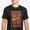Nike Court Heritage Graphic Tee (M) (Black)