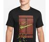 Nike Court Heritage Graphic Tee (M) (Black)