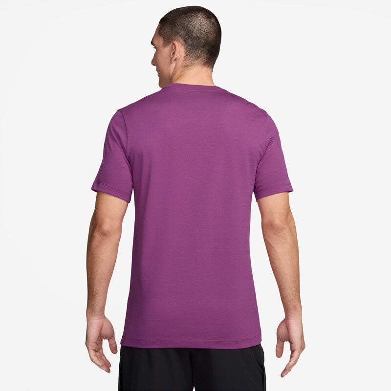 Nike Court Heritage Graphic Tee (M) (Hot Fuchsia)