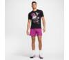 Nike Court Graphic Us Open Tee (M) (Black)